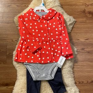 Carter's coat and outfit